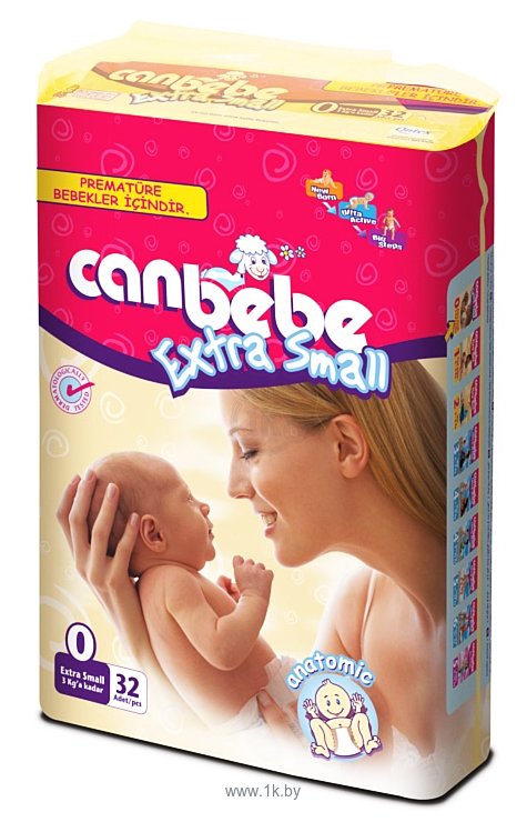 Фотографии Canbebe Extra Small 0-3 кг (30 шт.)