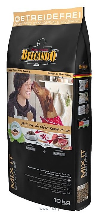 Фотографии Belcando Mix it GF для собак склонных к аллергии для всех пород на основе амаранта (10 кг)