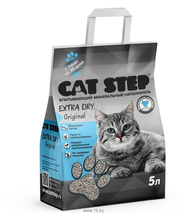 Фотографии Cat Step Extra Dry Original,5л