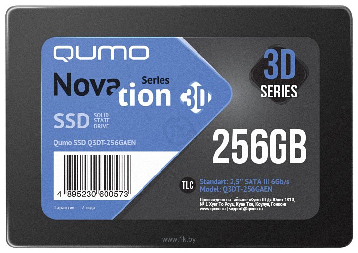 Фотографии QUMO Novation 3D 256GB Q3DT-256GAEN
