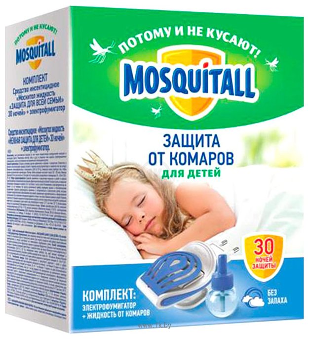 Фотографии Mosquitall Защита от комаров для детей + 30 мл