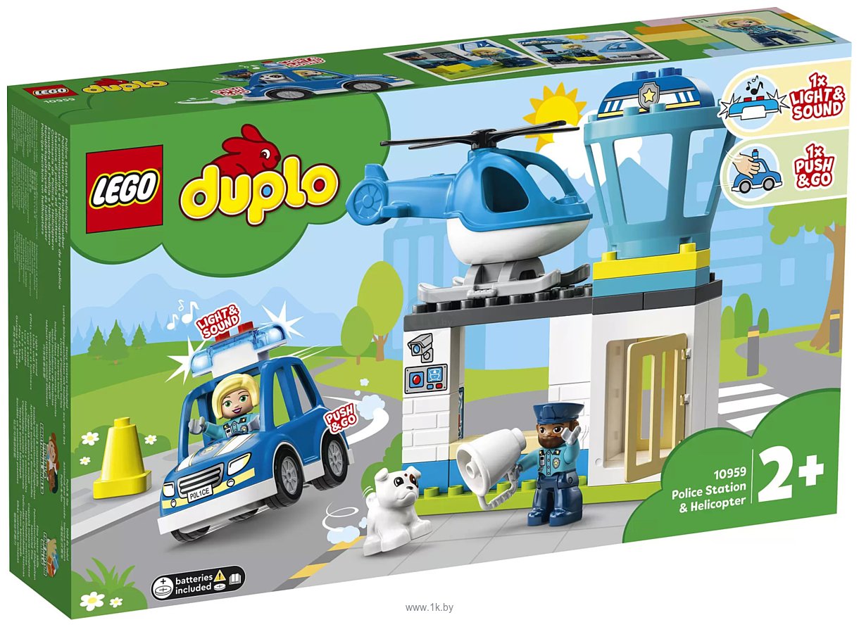 Фотографии LEGO Duplo 10959 Полицейский участок и вертолет