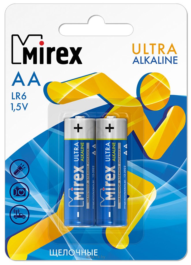 Фотографии Mirex Ultra Alkaline AAA 2 шт. (LR03-E2)
