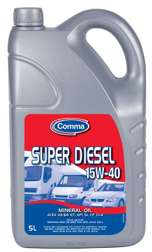 Фотографии Comma Super Diesel 15W-40 5л