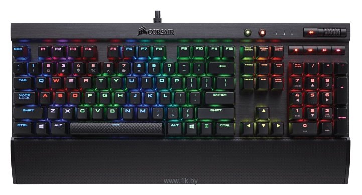 Фотографии Corsair Gaming K70 LUX RGB Cherry MX RGB Blue black USB