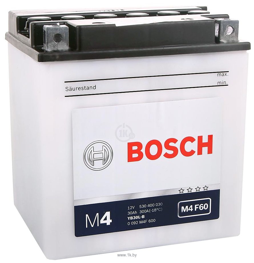 Фотографии Bosch M4 YB30L-B 530 400 030 (30Ah)