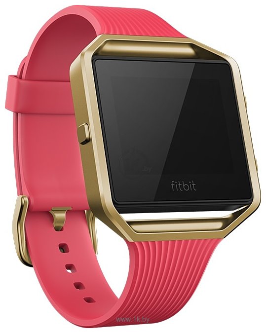 Фотографии Fitbit тонкий с рамкой для Fitbit Blaze (S, розовый/золотистый)