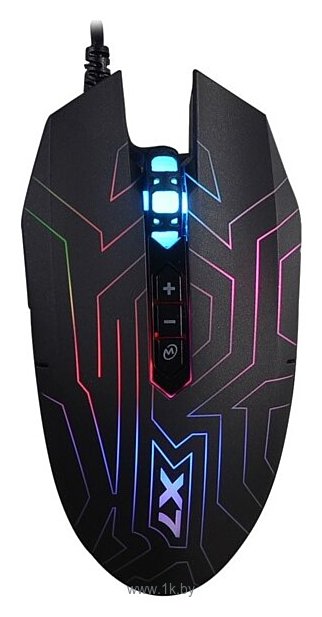 Фотографии A4Tech Oscar Neon Gaming Mouse X77 black USB