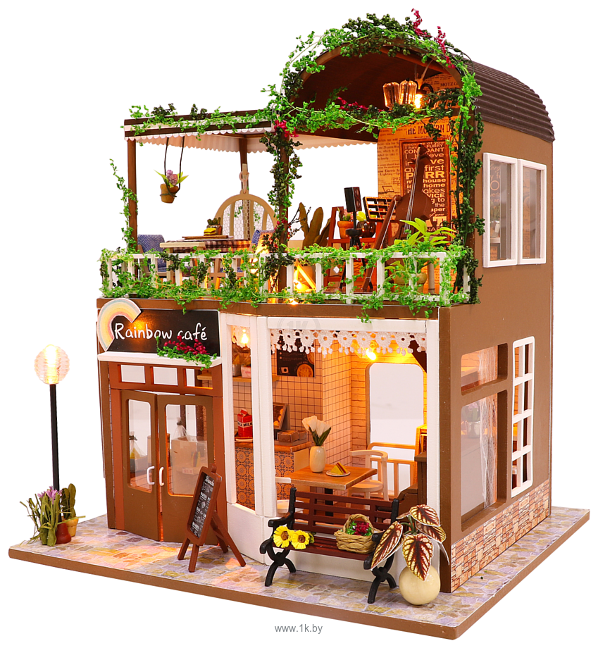 Фотографии Hobby Day DIY Mini House Лаунж кафе (M906)
