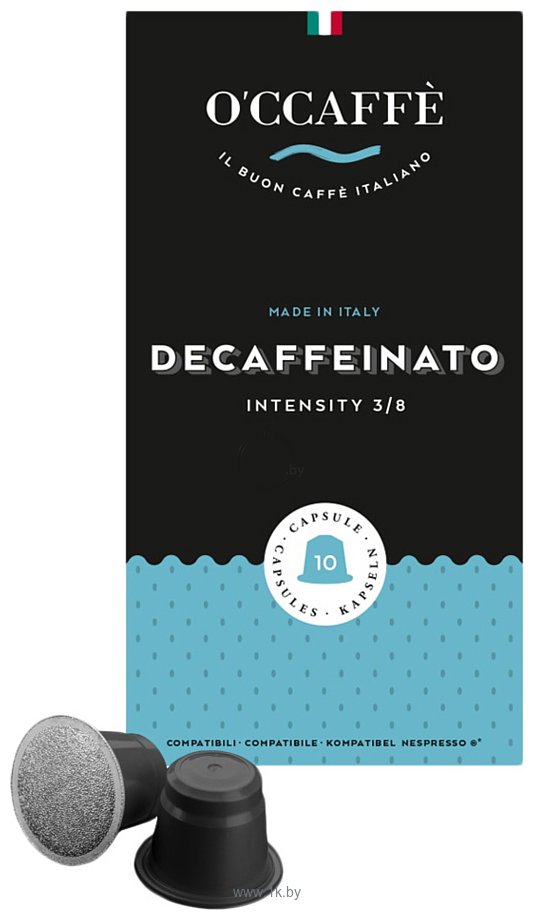 Фотографии O'ccaffe Decaffeinato Nespresso 10 шт