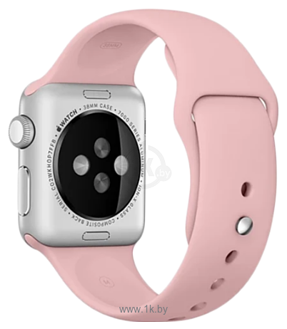 Фотографии KST силиконовый для Apple Watch 42/44 mm (розовый)