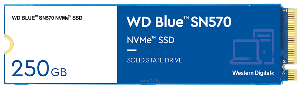 Фотографии Western Digital Blue SN570 250GB WDS250G3B0C