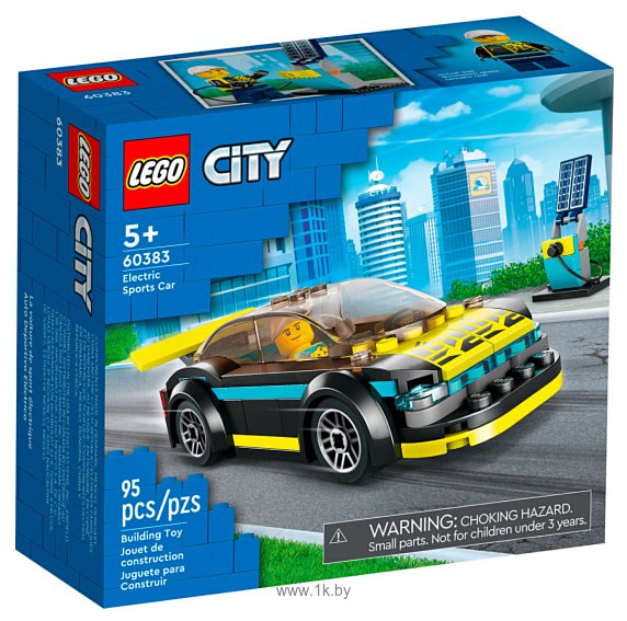 Фотографии LEGO City 60383 Спортивный электромобиль