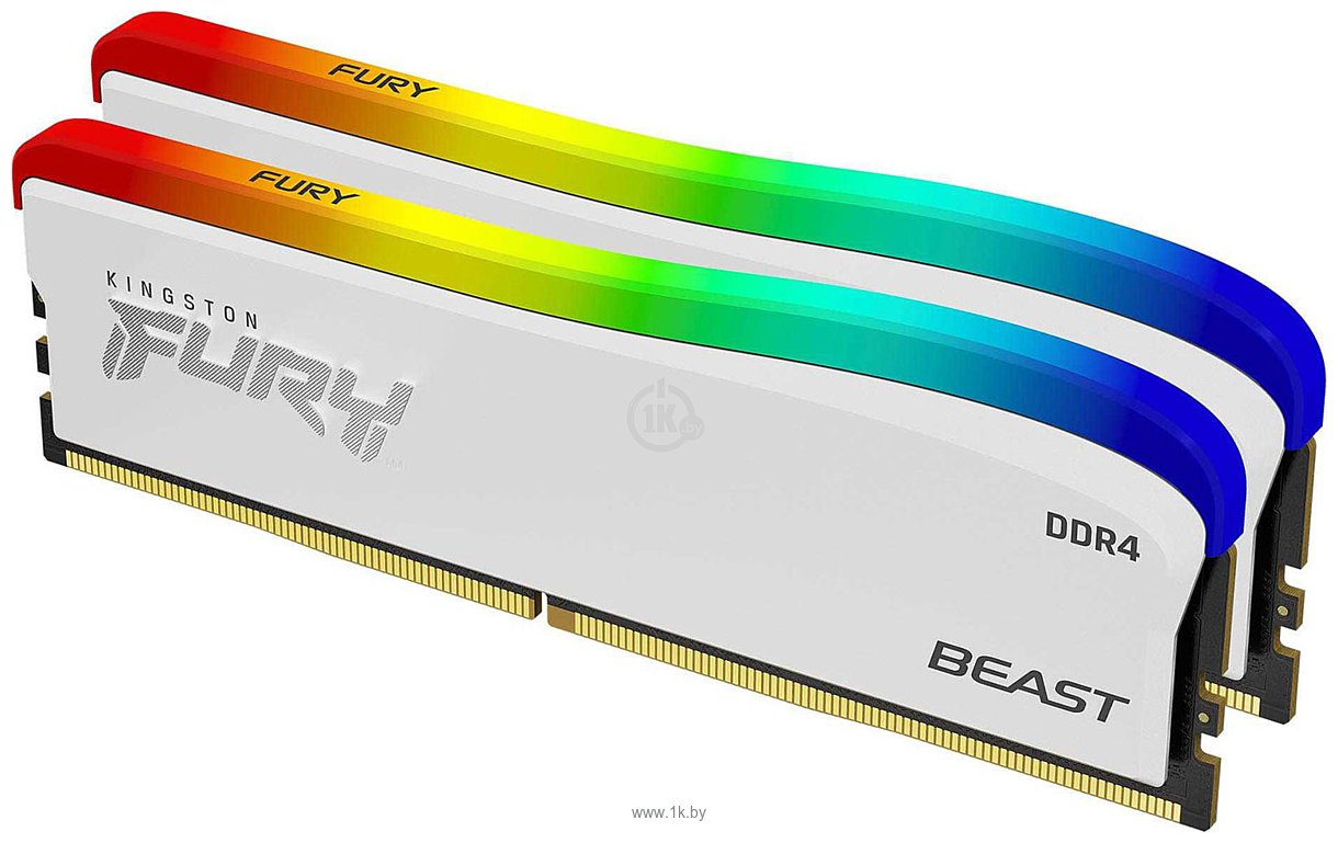 Фотографии Kingston FURY Beast RGB SE KF436C18BWAK2/32