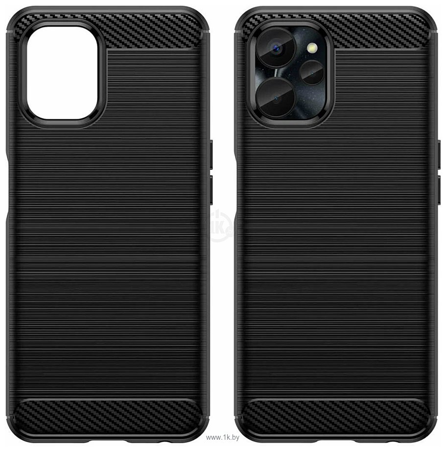 Фотографии Hurtel Carbon Case для Realme 10 5G/Realme 9i 5G (черный)