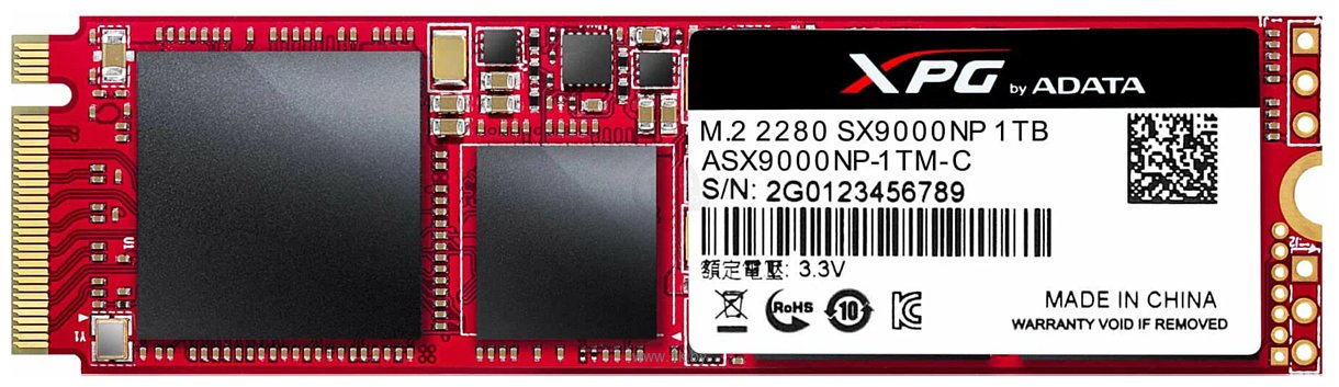 Фотографии ADATA XPG SX9000 1TB ASX9000NP-1TM-C