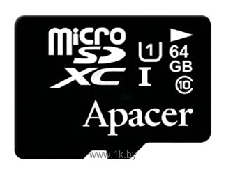 Фотографии Apacer microSDXC Card Class 10 UHS-I U1 64GB