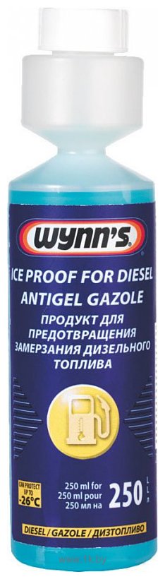 Фотографии Wynn`s Ice Proof For Diesel 250 ml (22710)