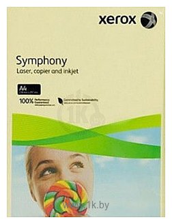 Фотографии Xerox Symphony Pastel Yellow A4, 250л (120 г/м2) (003R92706)