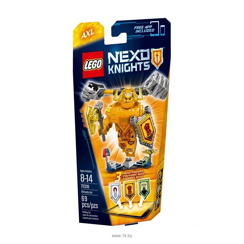 Фотографии LEGO Nexo Knights 70336 Аксель: Абсолютная сила