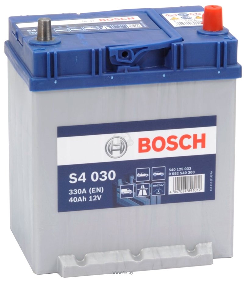 Фотографии Bosch S4 0 092 S40 300 (40Ah)