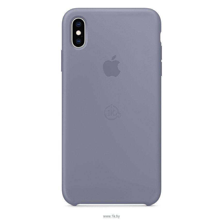 Фотографии Apple Silicone Case для iPhone XS Lavender Gray