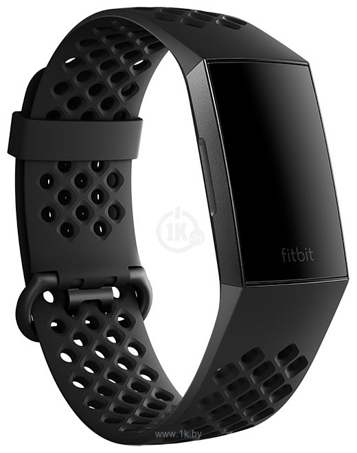 Фотографии Fitbit спортивный для Fitbit Charge 3 (L, black)