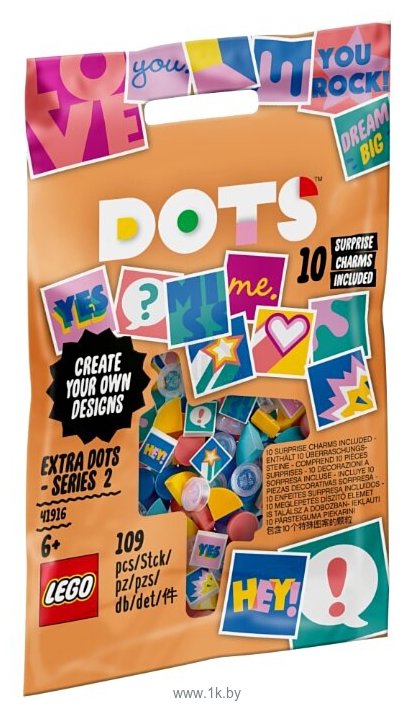 Фотографии LEGO DOTS 41916 Тайлы Серия 2