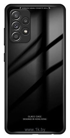 Фотографии Case Glassy для Samsung Galaxy A32 (5G) (черный)