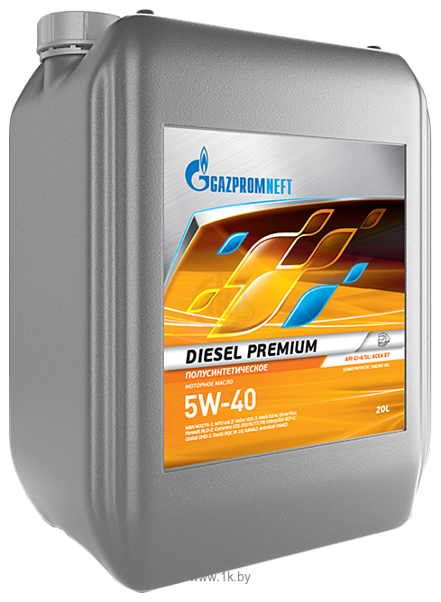 Фотографии Gazpromneft Diesel Premium 5W-40 API CI-4/SL ACEA E7 20л