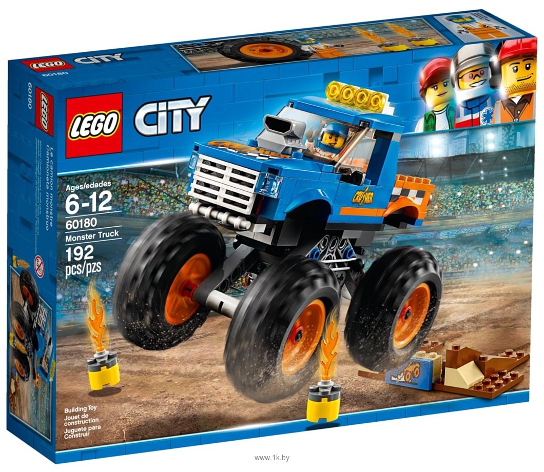 Фотографии LEGO City 60180 Монстрогрузовик