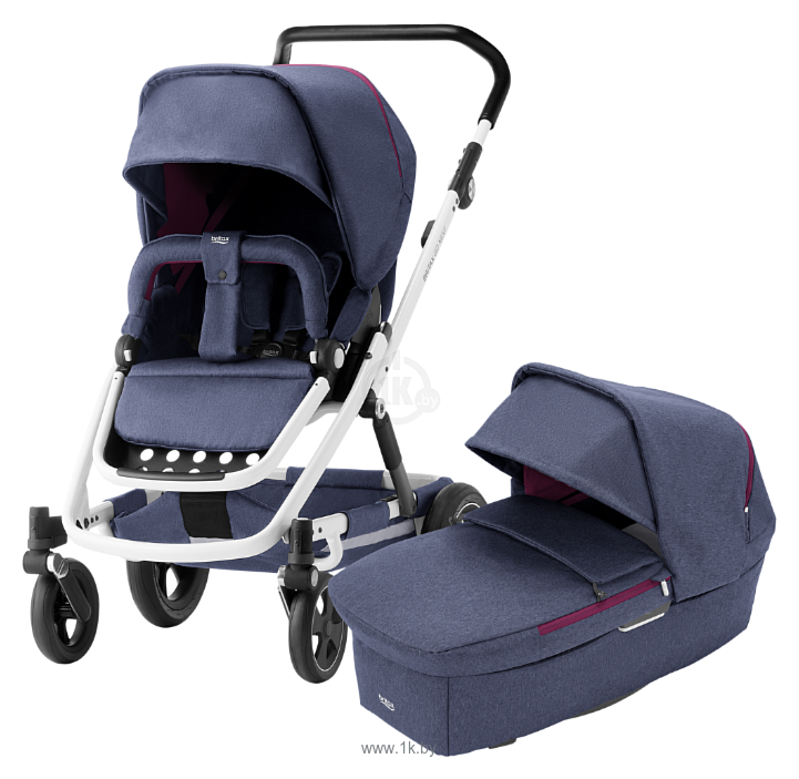 Фотографии Britax Go Next 2 (2 в 1) (синий/белый)