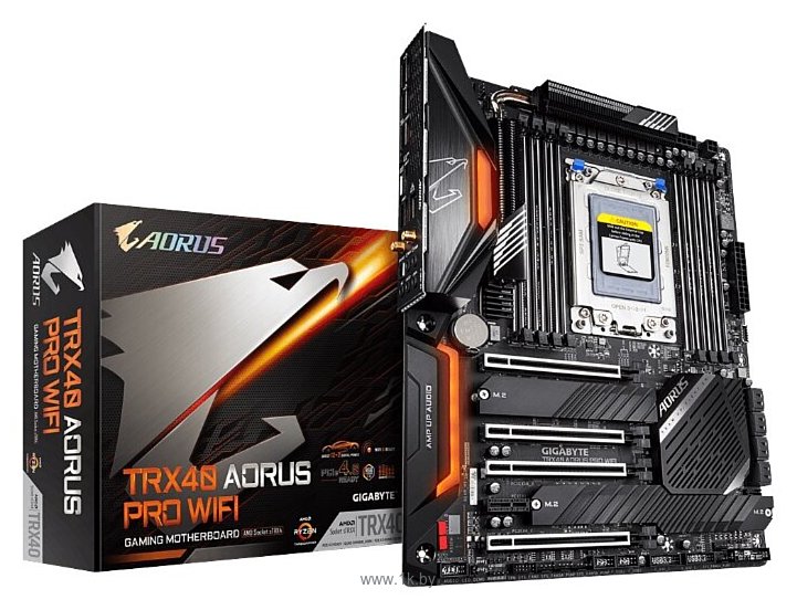 Фотографии GIGABYTE TRX40 AORUS PRO WIFI