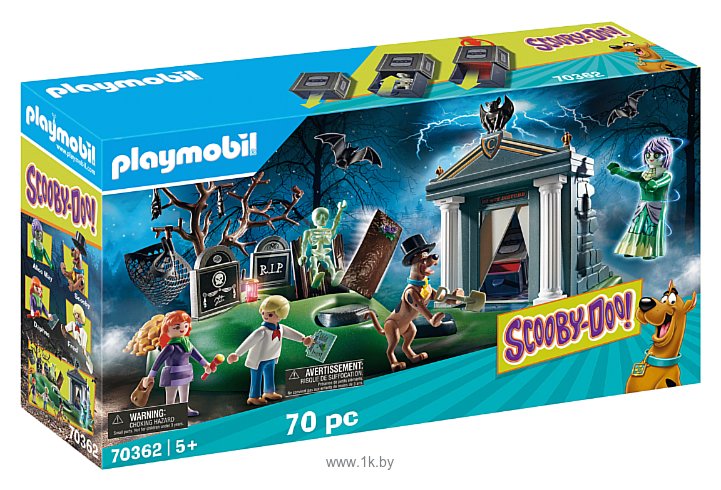 Фотографии Playmobil SCOOBY-DOO! 70362 Приключение на кладбище