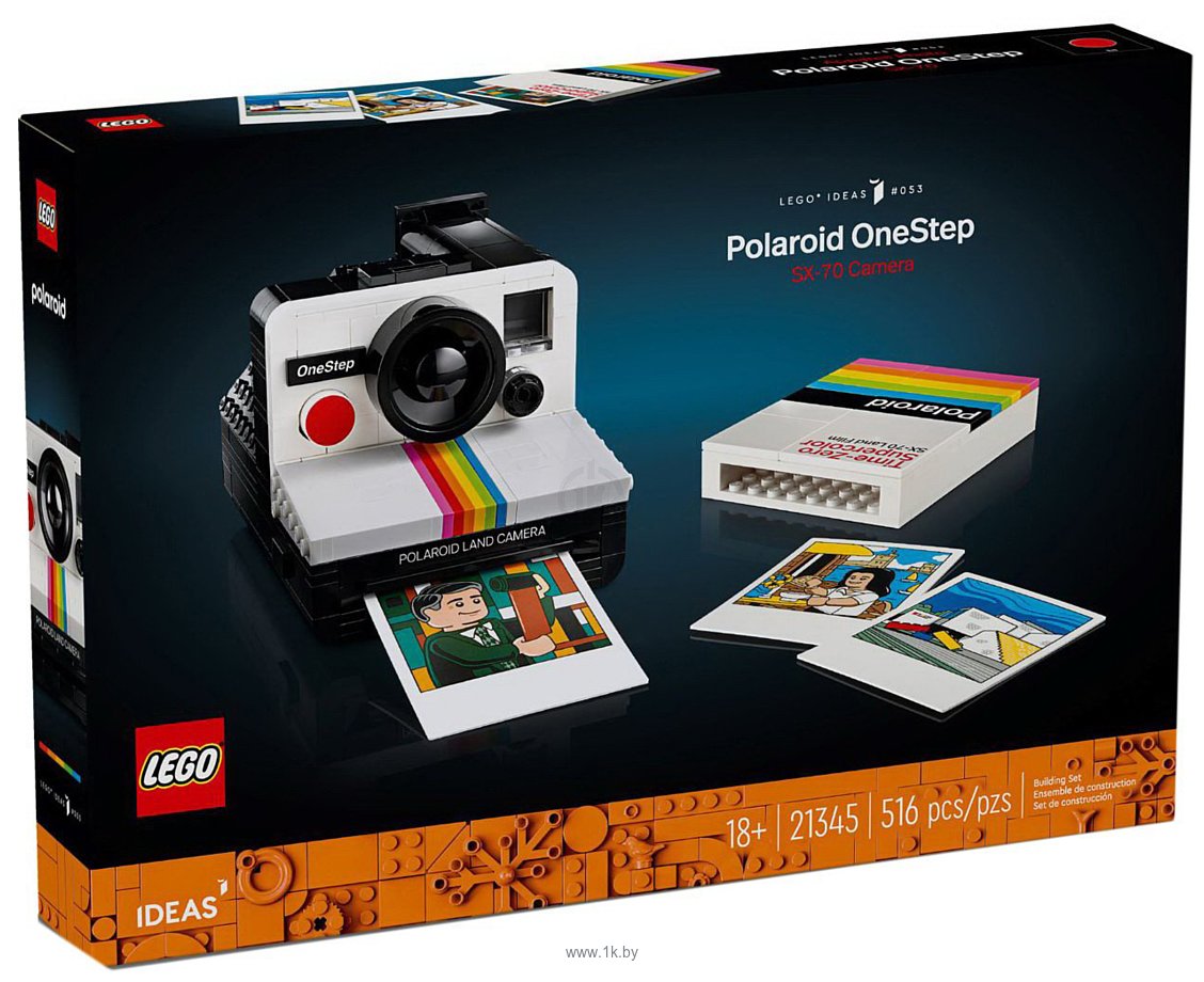 Фотографии LEGO Ideas 21345 Камера Polaroid OneStep SX-70