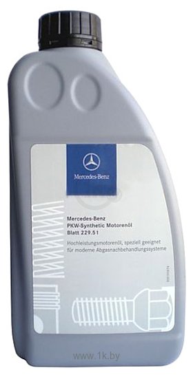 Фотографии Mercedes MB 229.51 5W-30 1л