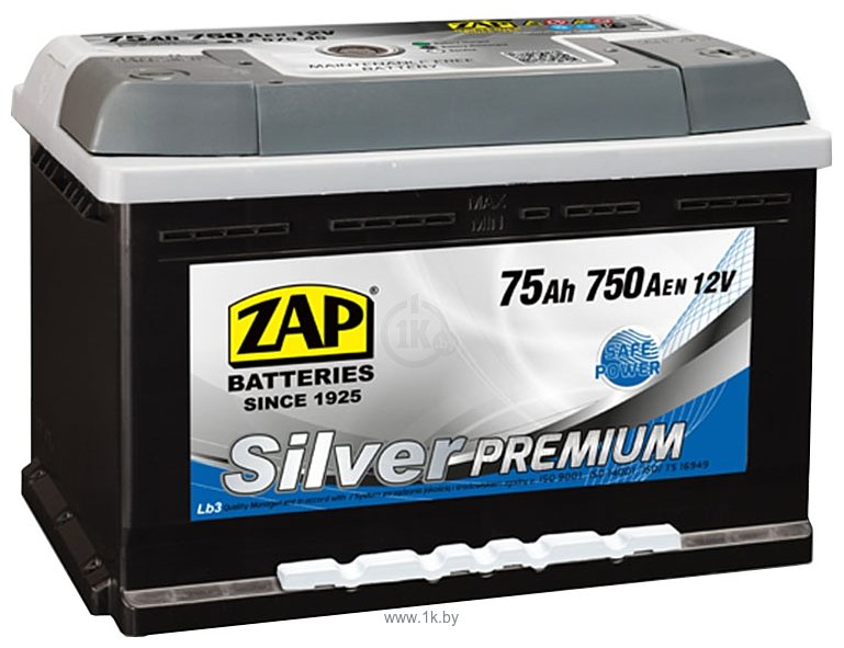 Фотографии ZAP Silver Premium 57545 (75Ah)