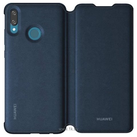 Фотографии Huawei Flip Cover для Huawei Y7 2019 (синий)