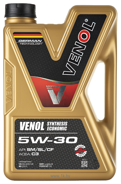 Фотографии Venol Synthesis Economic 5W-30 1л