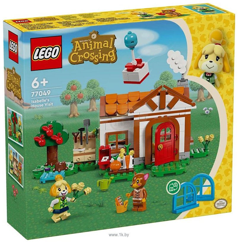 Фотографии LEGO Animal Crossing 77049 Визит в дом Изабель