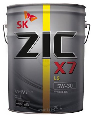 Фотографии ZIC X7 LS 5W-30 20л