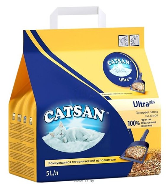 Фотографии Catsan Ultra Plus 5л