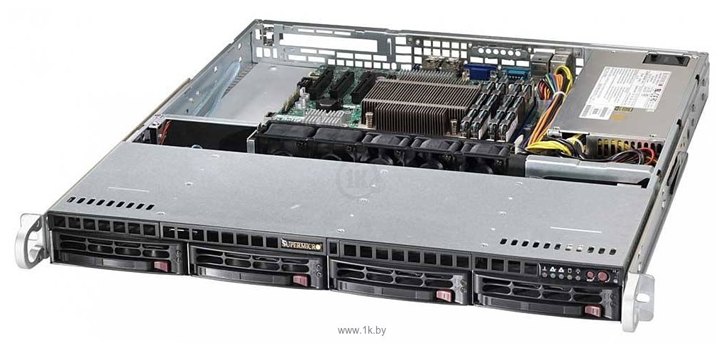 Фотографии Supermicro SC813MFTQC-350CB