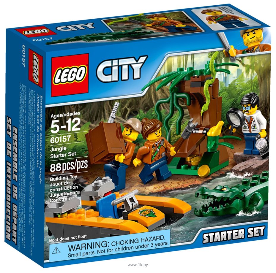 Фотографии LEGO City 60157 Набор для начинающих Джунгли