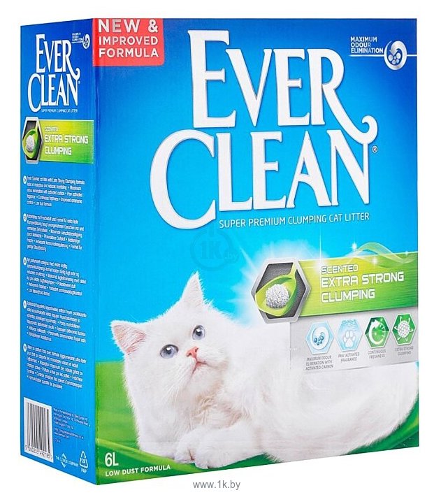 Фотографии Ever Clean Extra Strong Clumpin Scented 6 + 6л
