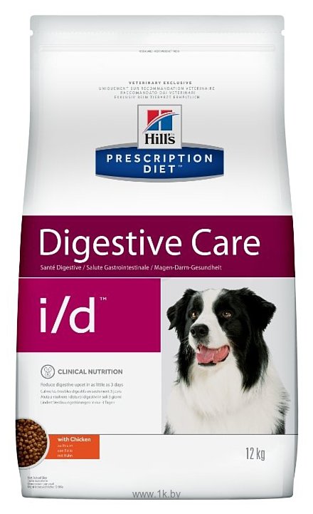 Фотографии Hill's (12 кг) Prescription Diet I/D Canine Gastrointestinal Health dry