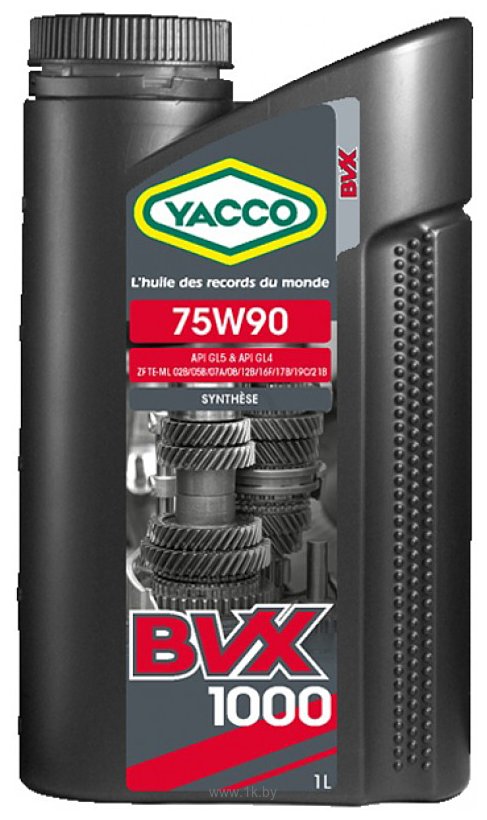 Фотографии Yacco BVX 1000 75W-90 1л