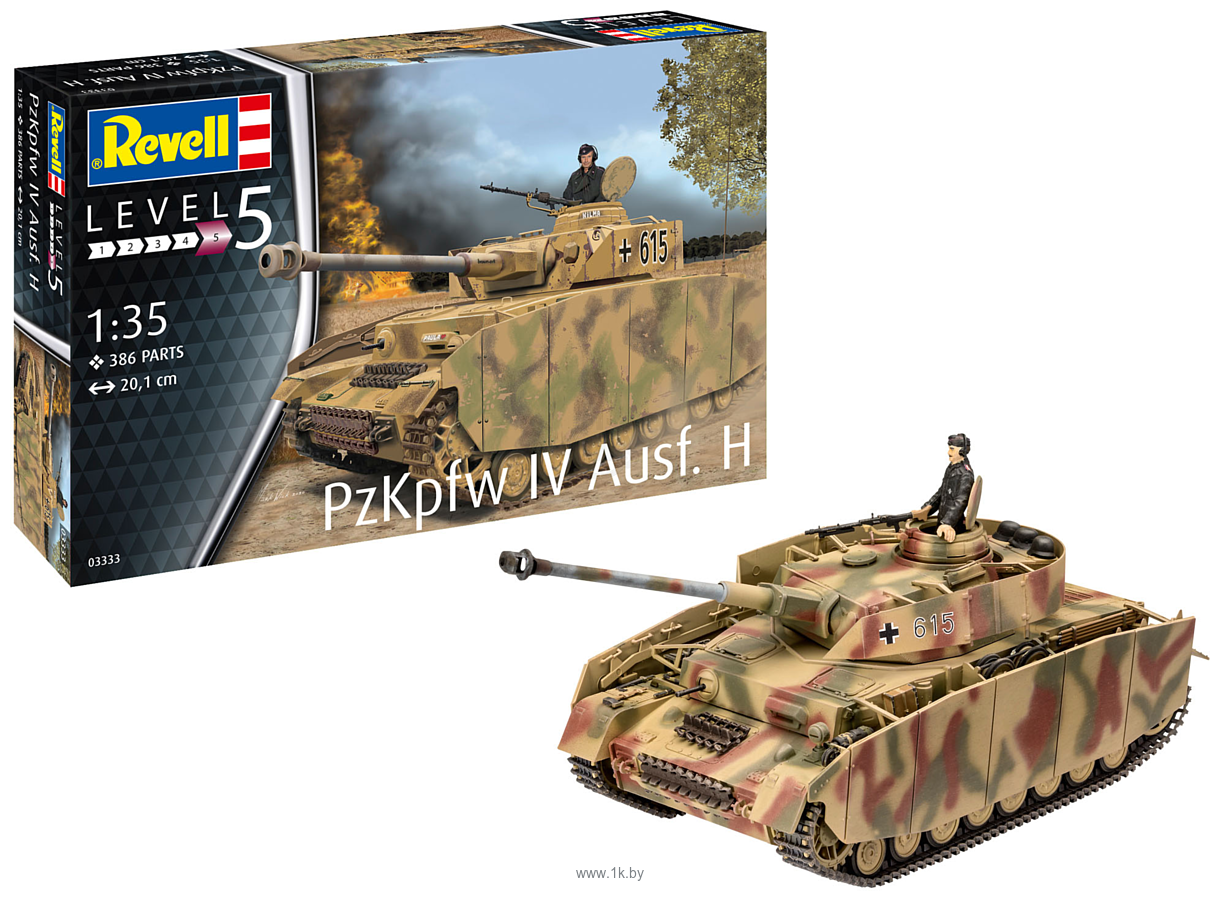 Фотографии Revell 03333 Panzer IV Ausf. H