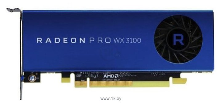 Фотографии DELL Radeon Pro WX 3100 1219MHz PCI-E 3.0 4096MB 6000 MHz 128 bit DisplayPort 2xMini DisplayPort