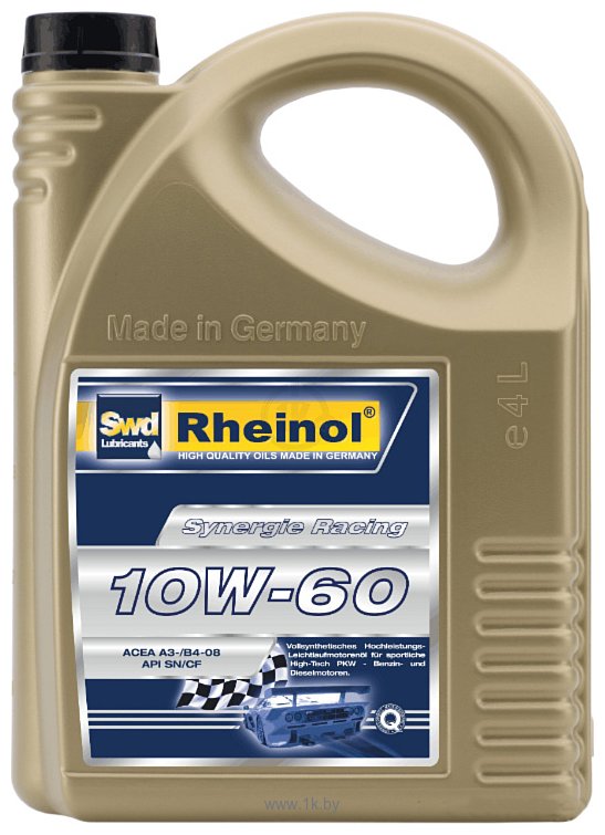 Фотографии Rheinol Synergie Racing 10W-60 4л